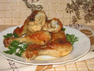 Жареные куриные голени рецепт с фото