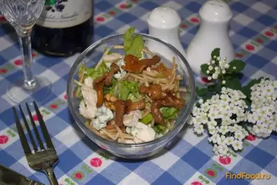 Нежный салат Модерн  рецепт с фото