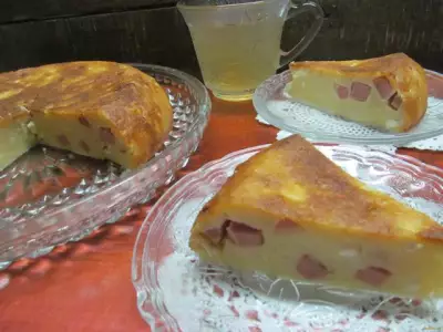 Закусочный пирог в мультиварке рецепт с фото