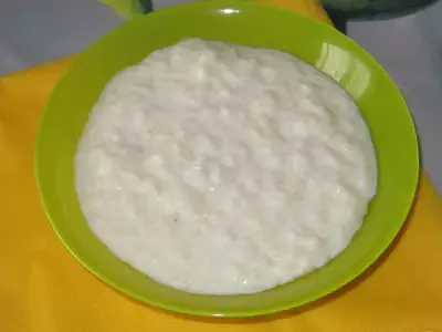 Молочная рисовая каша с медом рецепт с фото