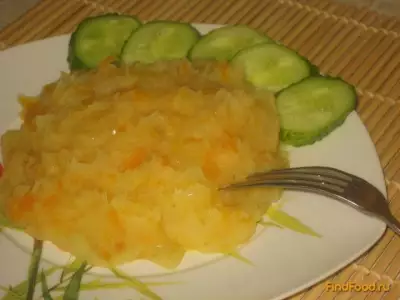 Картофельное пюре с морковью и луком рецепт с фото