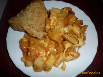 Картошка с сыром рецепт с фото