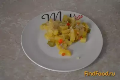 Картофель с овощами в рукаве рецепт с фото