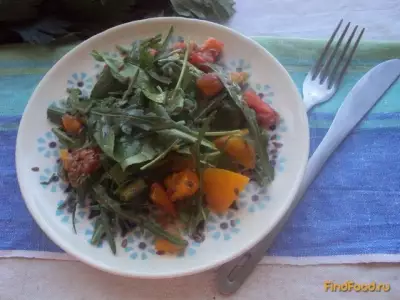 Салат с руколой и помидорами рецепт с фото