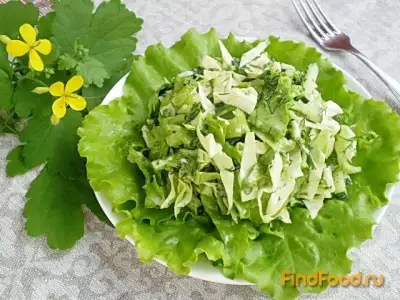 Салат с крапивой рецепт с фото