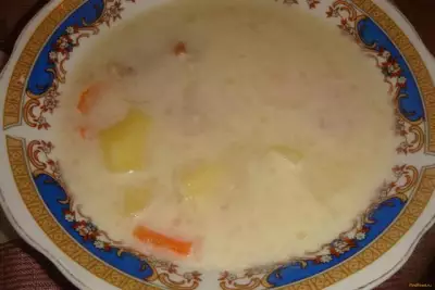 Сырный суп с копченостями в мультиварке рецепт с фото
