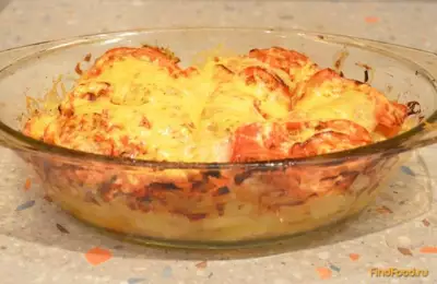 Картошка с крылышками печеная рецепт с фото