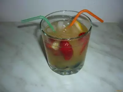Безалкогольная фруктовая сангрия рецепт с фото