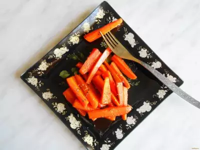 Запеченная морковь рецепт с фото