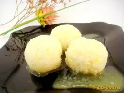 Гарнирные рисовые шарики рецепт с фото