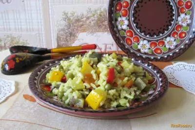 Рисово - овощной микс рецепт с фото