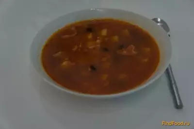 Суп с белой и красной фасолью рецепт с фото