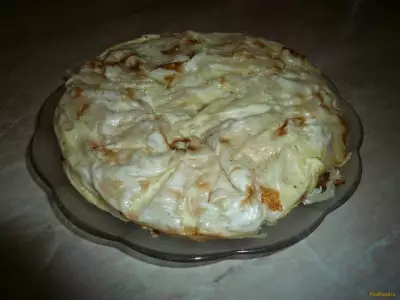 Пирог закусочный с квашеной капустой рецепт с фото