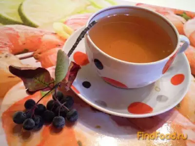 Чай шиповниковый с ромашкой и рябиной