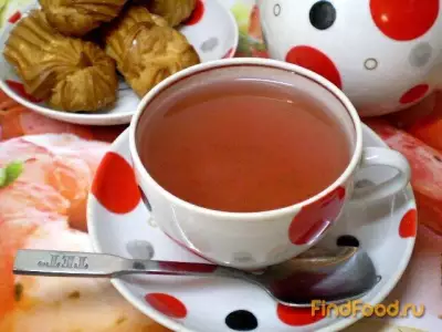 Черный чай со смородиной и облепихой рецепт с фото