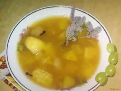 Цитрусовый суп рецепт с фото