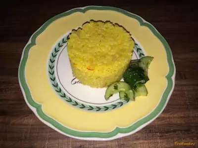 Рис с шафраном рецепт с фото