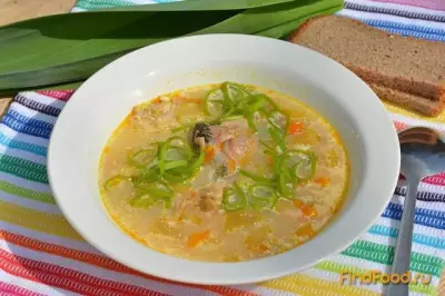 Рыбный суп с плавленым сыром рецепт с фото