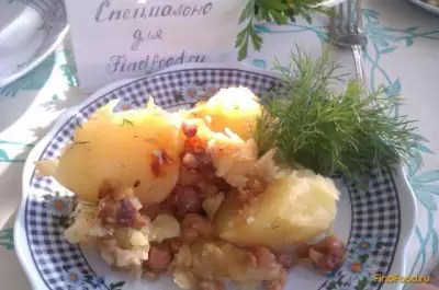 Картофель дачный рецепт с фото