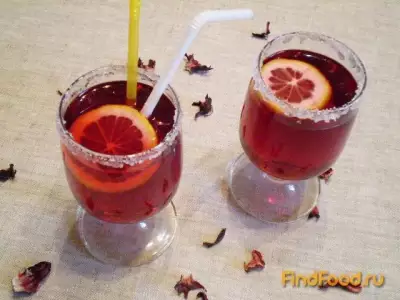 Алкогольный коктейль с суданской розой рецепт с фото