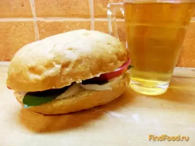 Куриный сэндвич с мятой рецепт с фото