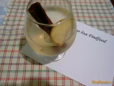 Яблочная вода с корицей рецепт с фото