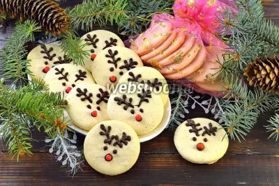 Печенье «Рождественские олени»