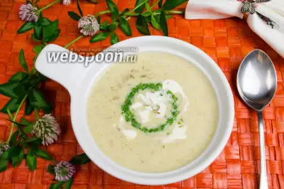 Овощной суп со сливками в мультиварке