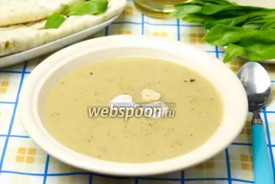 Крем-суп из шампиньонов постный