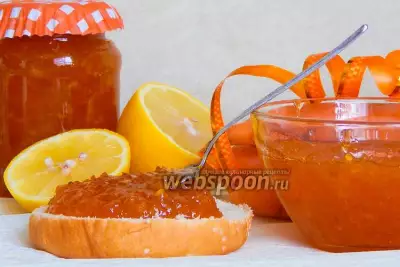 Морковное варенье с лимоном