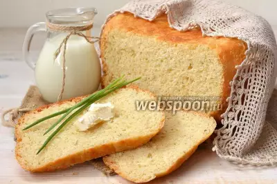 Ароматный молочный хлеб в мультиварке