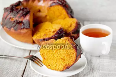 Бразильский морковный кекс