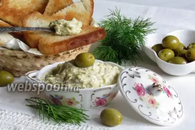Бутербродная паста с оливками