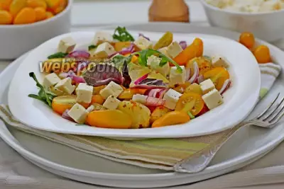 Картофельный салат по-гречески