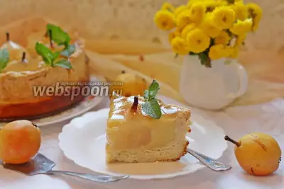 Пирог с грушей от Джулии Чайлд