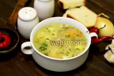 Суп овсяный в мультиварке
