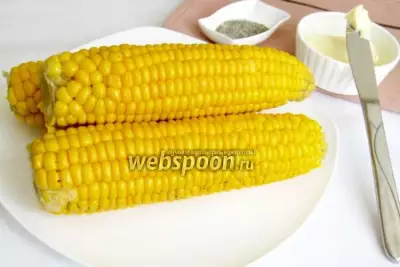 Варёная кукуруза