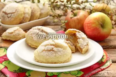 Песочные пирожки с яблоками