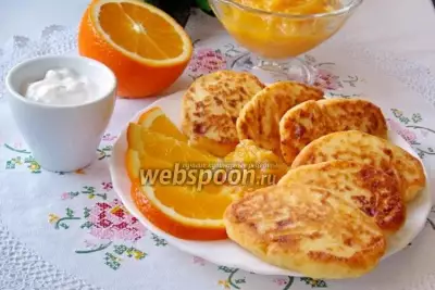 Апельсиновые сырники