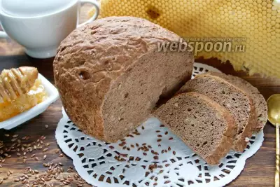 Льняной хлеб в хлебопечке
