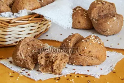 Пшенично-ржаные булочки