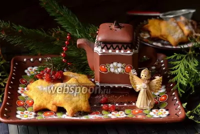 Пряное новогоднее печенье с тыквой и арахисом