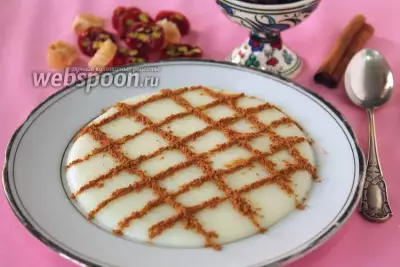 Фирни — молочный десерт из рисовой муки