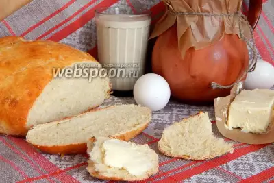 Домашний хлеб на топлёном молоке