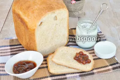 Йогуртовый хлеб с цельнозерновой мукой в хлебопечке