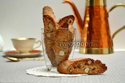Бискотти кофейно-ореховые
