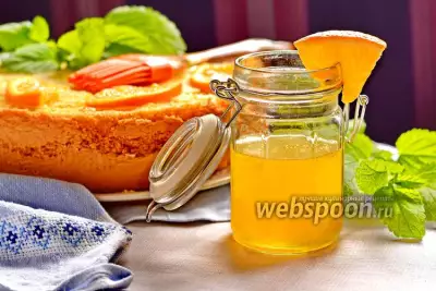 Апельсиновая пропитка для бисквита, кекса