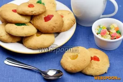 Печенье с цукатами