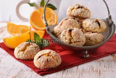 Итальянское апельсиновое печенье