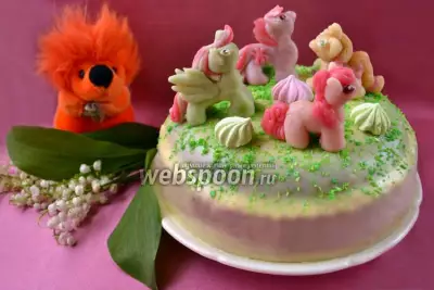 Торт «Маленькие пони»
